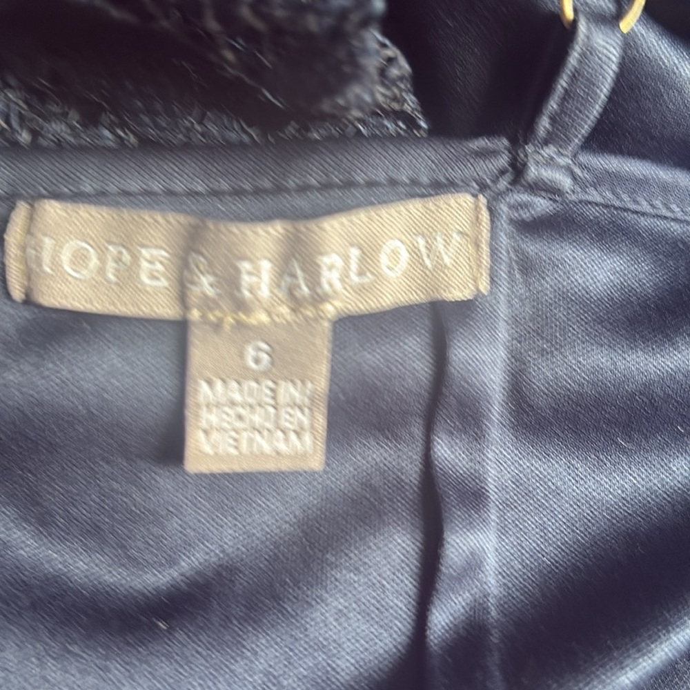 Harlow Black Sheath Midi Dress Mock Neck Sleeveless - Picture 7 of 10